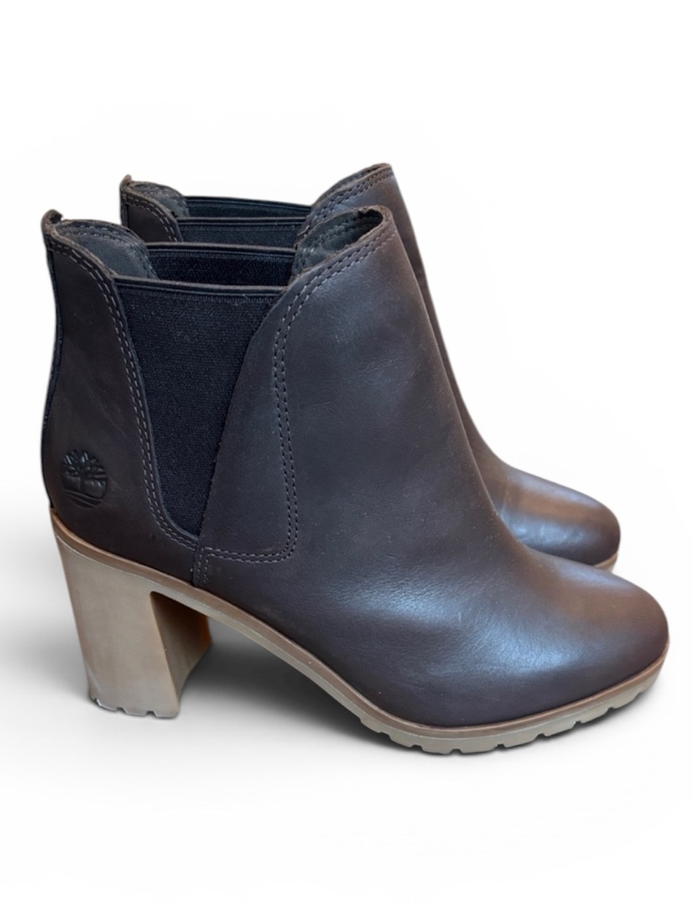 Timberland Allington Chelsea Boots Women's 6 Brown Leather